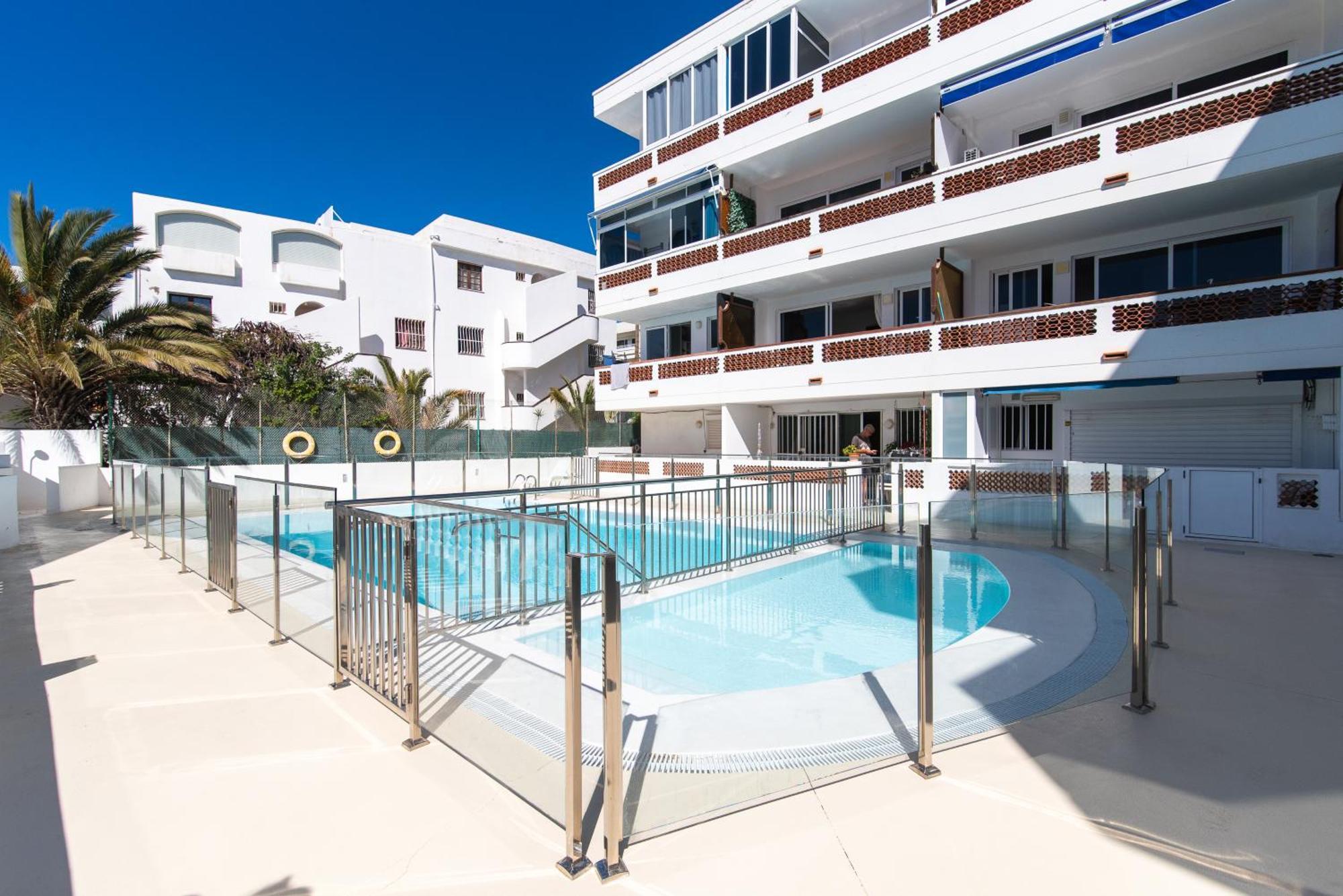 Home2Book Stylish Tropical Apt Terrace & Pool มาสปาโลมาส ภายนอก รูปภาพ